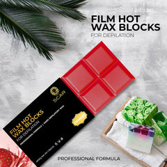 Scar Film Hot Wax Blocks Strawberry 500g - dayjour- hot wax blocks