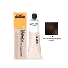 Loreal Professional Hair Color Dia Color 60ml 5.35 Light Golden Mahogany Brown - L’Oreal hair color-loreal uae- loreal professional- Dayjour