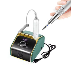 Mira Professional Nail Drill Machine Green 758 - nail drill machine - dayjour