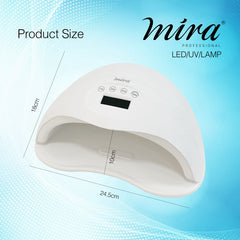 Mira Professional Nail Gel Polish UV LED Nail Dryer Lamp SUN55