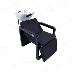 Black Electric Hair Washing Shampoo Chair with Massage for Salon Spa - hair washing chair - shampoo chair - electric hair washing chair- dayjour 