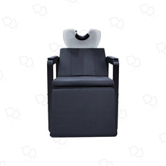 Black Electric Hair Washing Shampoo Chair with Massage for Salon Spa - hair washing chair - shampoo chair - electric hair washing chair- dayjour 