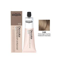 Loreal Professional Hair Color Dia Color 60ml 9.82 Very Light Mocha Iridescent Blonde-L’Oreal hair color-loreal uae- loreal professional- Dayjour