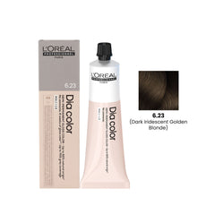 Loreal Professional Hair Color Dia Color 60ml 6.23 Dark Iridescent Golden Blonde-L’Oreal hair color-loreal uae- loreal professional- Dayjour