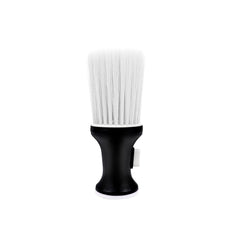 Powder Dispensing Neck Duster Brush Black for Barber Salon -dayjour