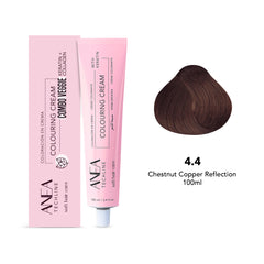 Anea Colouring Cream 4.4 Chestnut Copper Reflection 100ml - dayjour