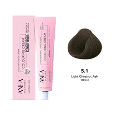 Anea Colouring Cream 5.1 Light Chestnut Ash 100ml - Dayjour