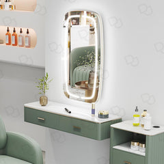 Beauty Salon Mirror Green - Salon & spa furniture - Dayjour