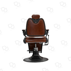 Shine Brown Heavy Duty Professional Barber Salon Gents Chair -brow gents chair - dayjour 