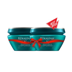 Kerastase Resistance Therapiste Masque 200ml Duo Offer Package - kerastase uae- low price- dayjour