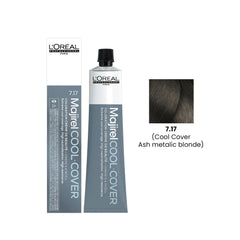 Loreal Professional Hair Color Majirel Cool Cover 50ml 7.17 Ash Metalic Blonde-L’Oreal hair color-loreal uae- loreal professional- Dayjour