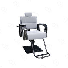 Beauty Salon Ladies Chair Silver and Black - ladies chair - salon chair - dayjour