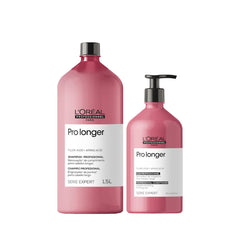 Loreal Serie Expert Pro Longer Shampoo and Conditioner Package - loreal uae-dayjour