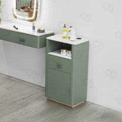 Luxury Salon Trolley Station Green - salon & spa furniture - Dayjour