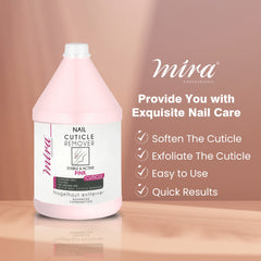 Mira Nail Cuticle Remover 3.78Ltr (Pink) - cuticle remover - dayjour 