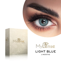 MyLense Contact Lenses Light Blue for 3 Months Use - contact lenses - dayjour