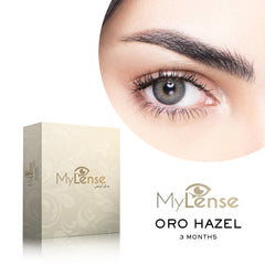 MyLense Contact Lenses Oro hazel for 3 Months Use - contact lense - uae - dayjour