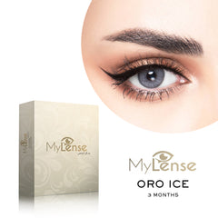 MyLense Contact Lenses Oro Ice for 3 Months Use - contact lense - uae - dayjour