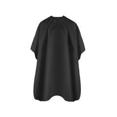 Salon Professional Hair Cutting Cape Plain Black - dayjour