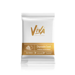 Viva Disposable Hair Towel 40x80cm 100pcs Single Packs- disposable towel - spa accessories - dayjour