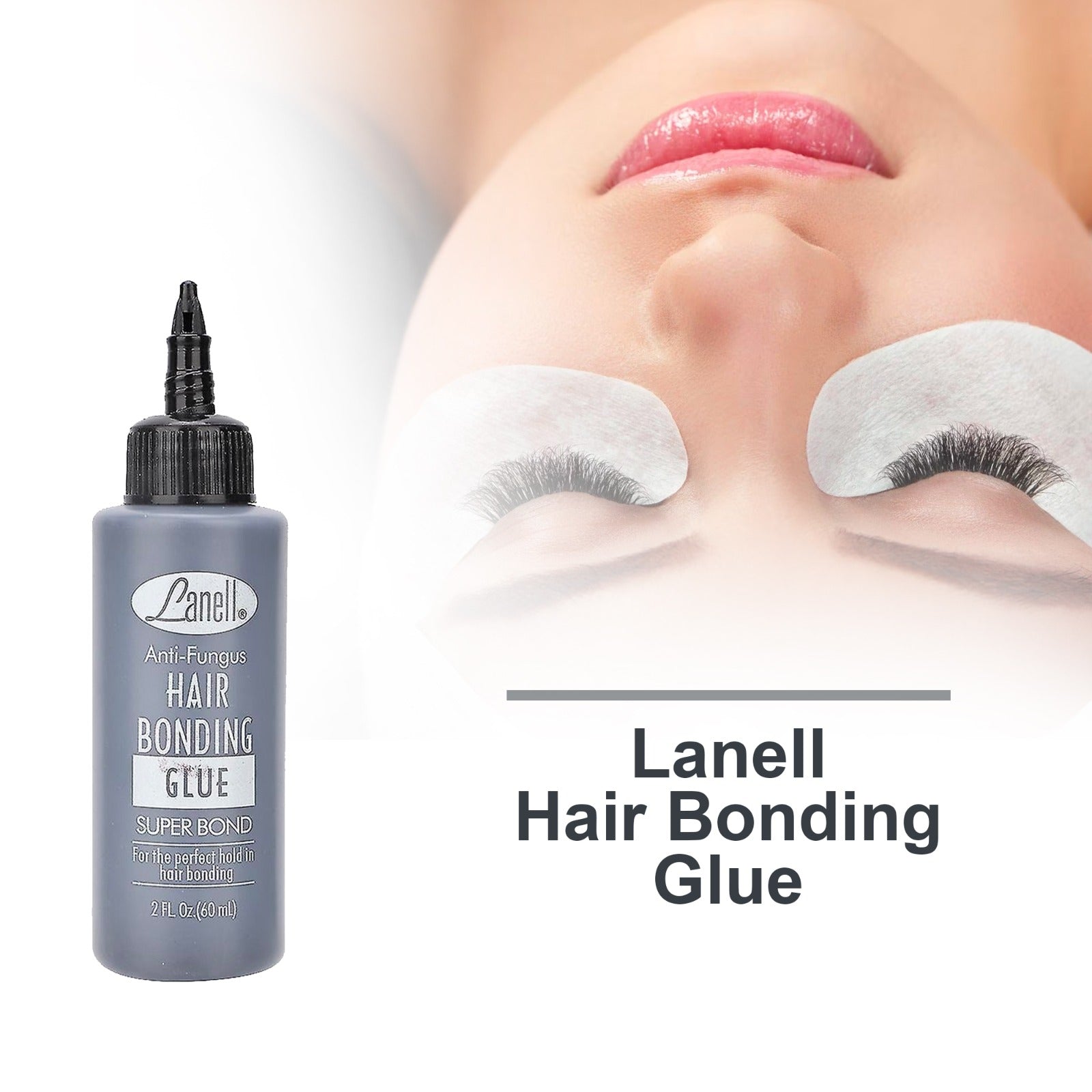 Lanell Exclusives Hair Bonding Glue 1oz Black Top – True Essence Beauty  Supplies