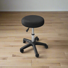 Salon Professional Black Round stool