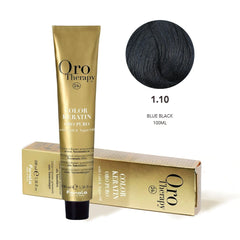 Fanola Oro Hair Color 1.10 Blue Black 100ml