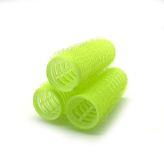 Plastic Hair Rollers #3 Self-Gripping Green 10pcs - dayjour