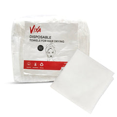 Viva Disposable Towels For Hair Drying 50pcs Pack